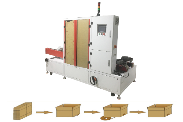 carton erector machine