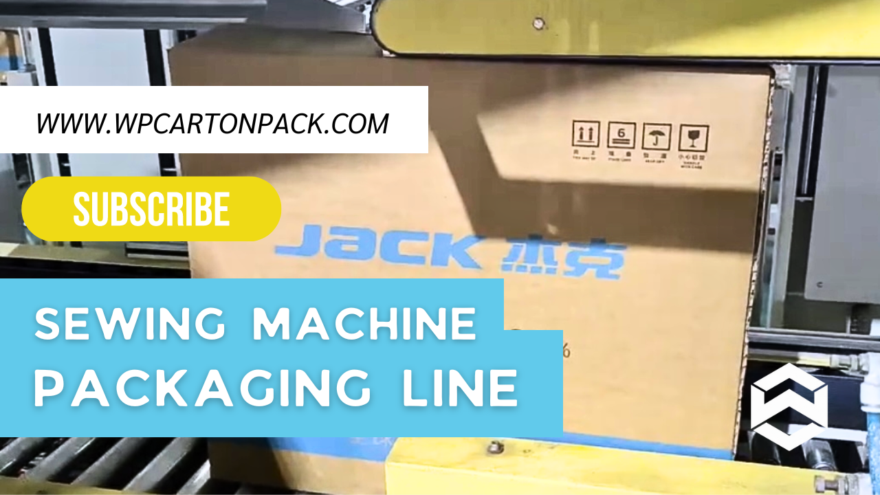 Jack sewing machine packing system picture 