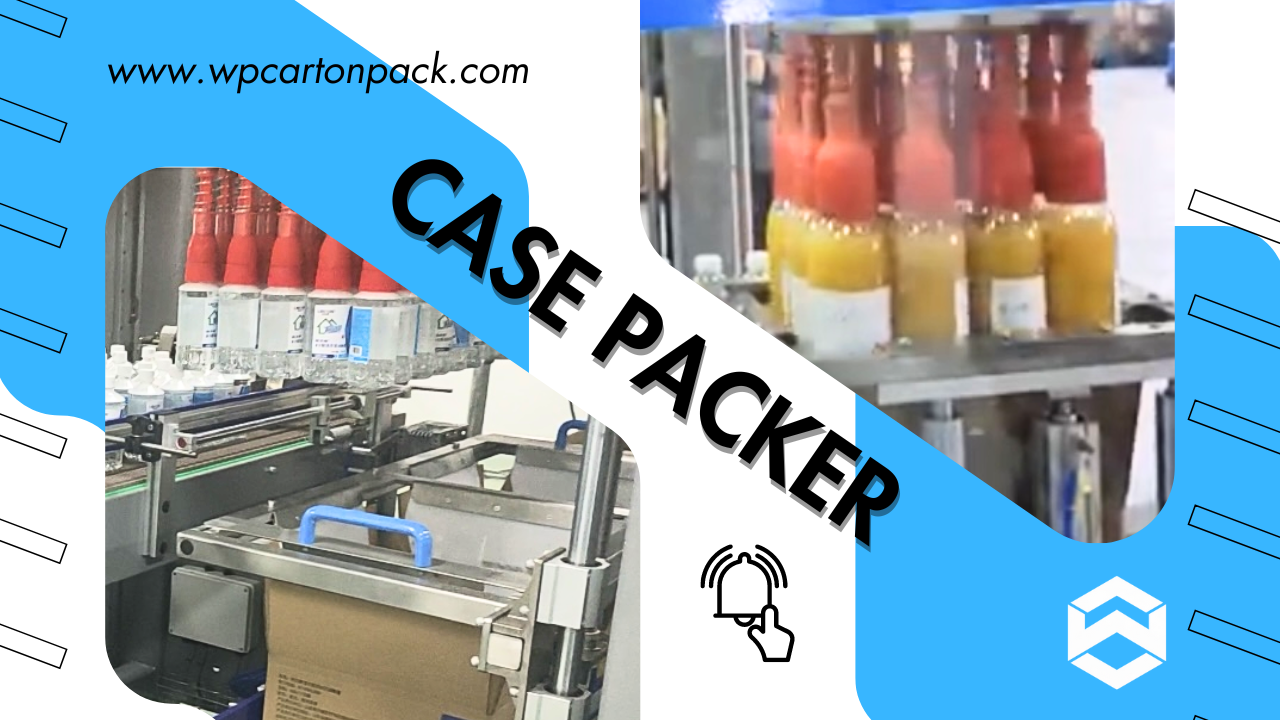 Pick and Place Case Packer for Bottle Packaging Line