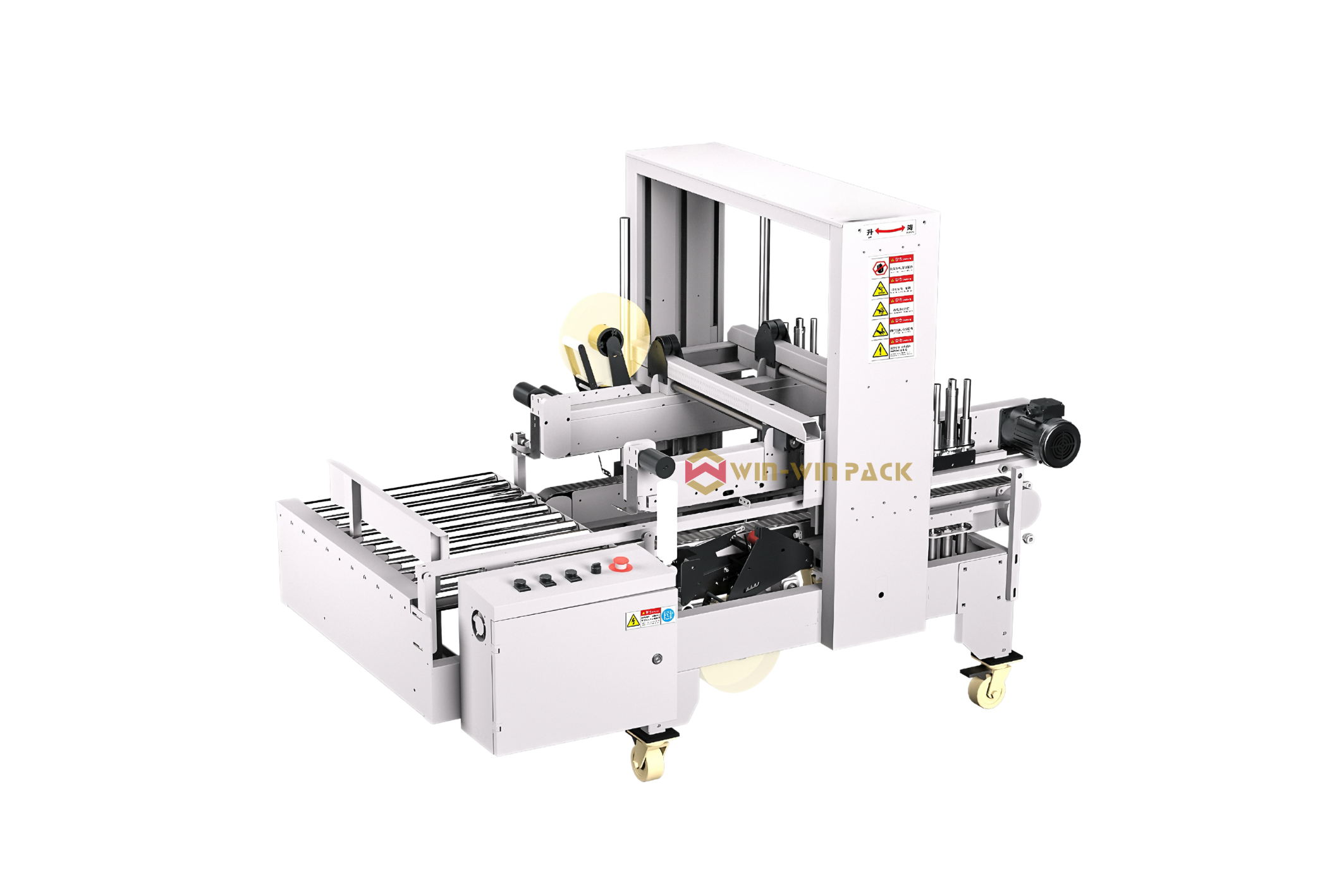 Fully-automatic corner side carton sealer