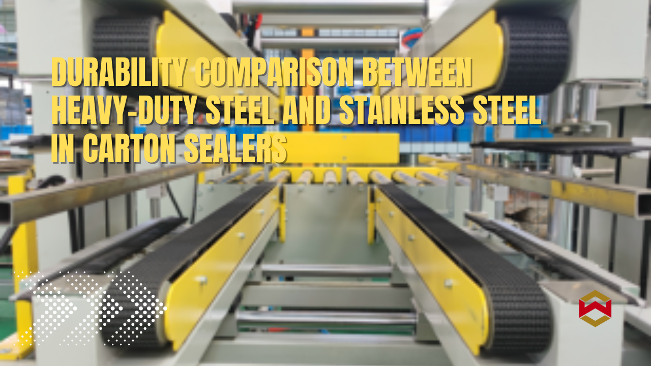 Durability Comparison Between Heavy-Duty Steel and Stainless Steel in Carton Sealers