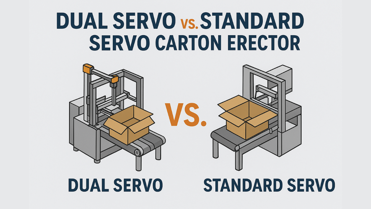 Difference Between Dual Servo and Standard Servo Carton Erectors