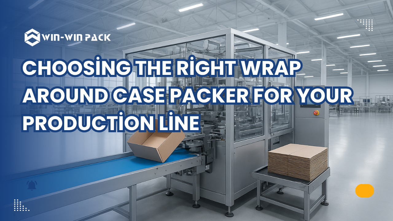 Choosing the Right Wrap Around Case Packer for Your Production Line