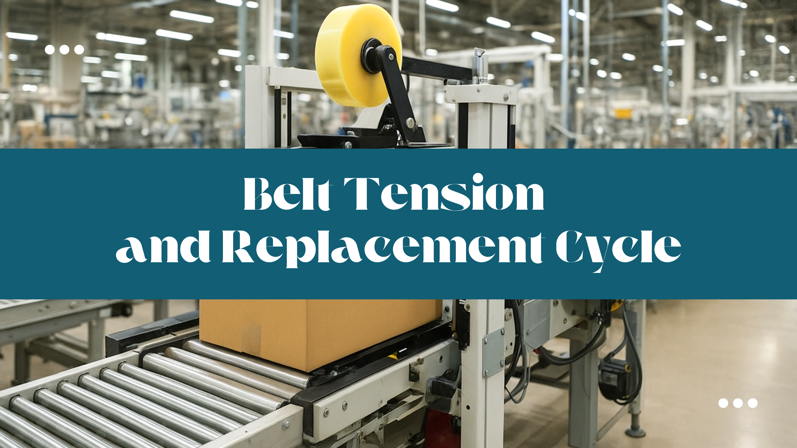 Belt Tension and Replacement Cycle