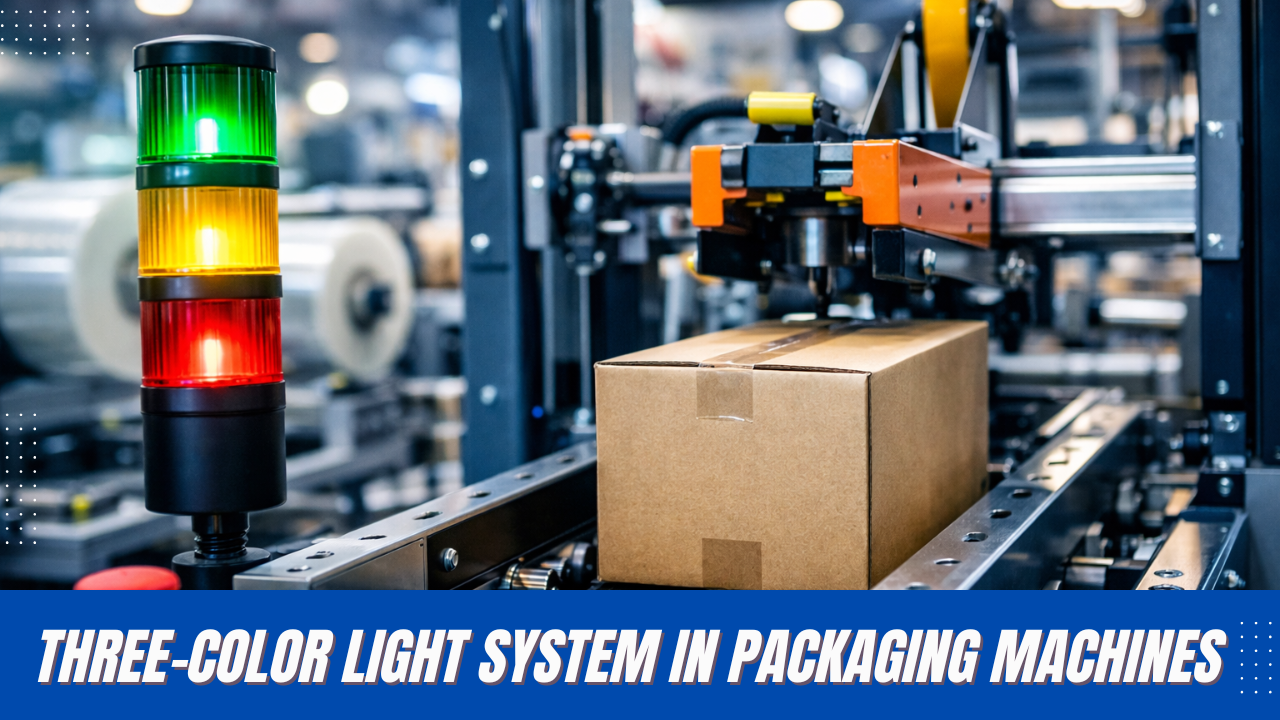 Three-Color Light System in Packaging Machines