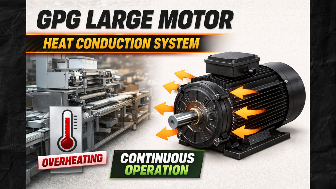 Understanding GPG Large Motor: Enhanced Heat Conduction for Continuous Operation in Packaging Machinery