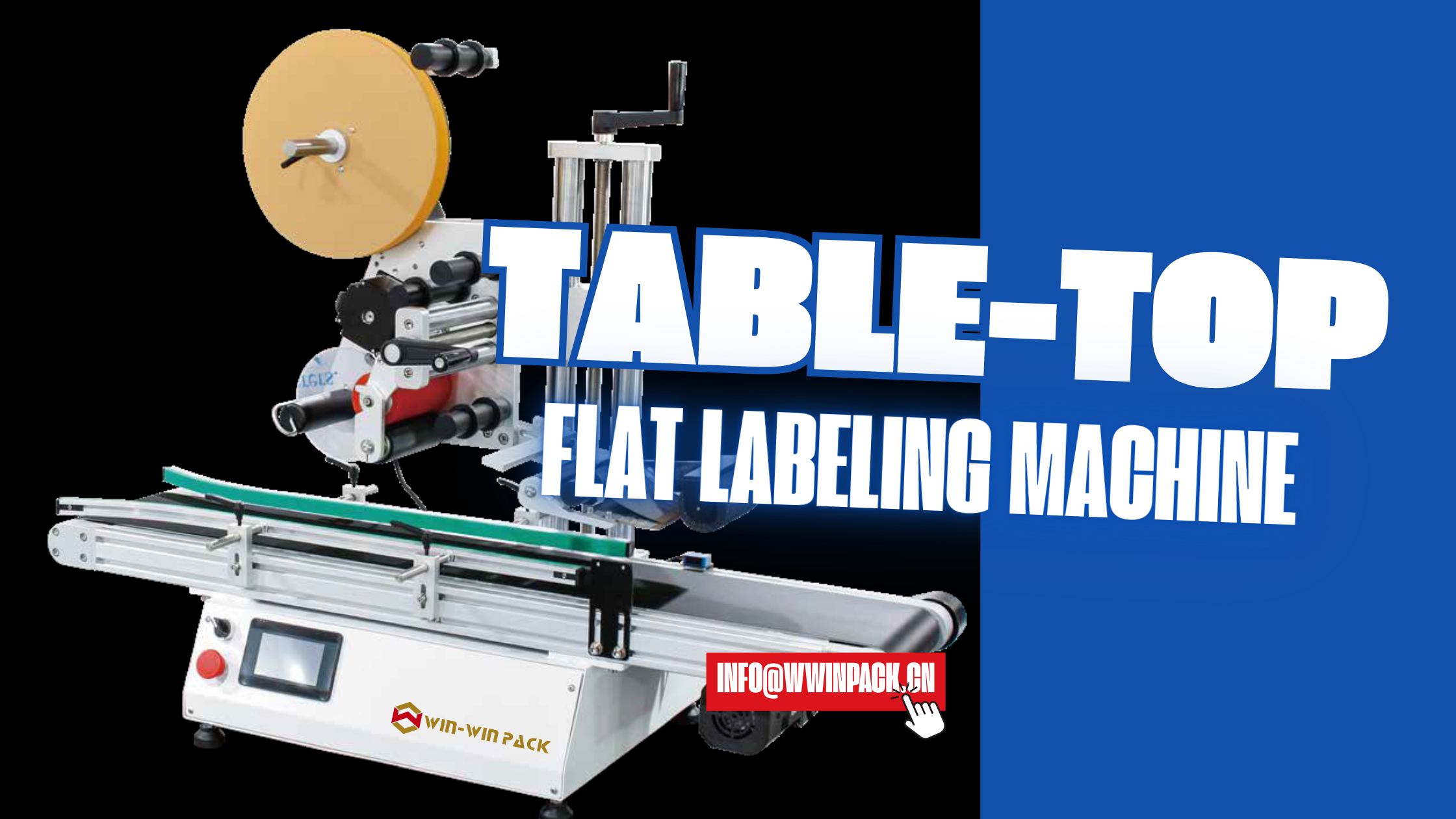 Smart Flat-Surface Labeling for Compact Production Lines