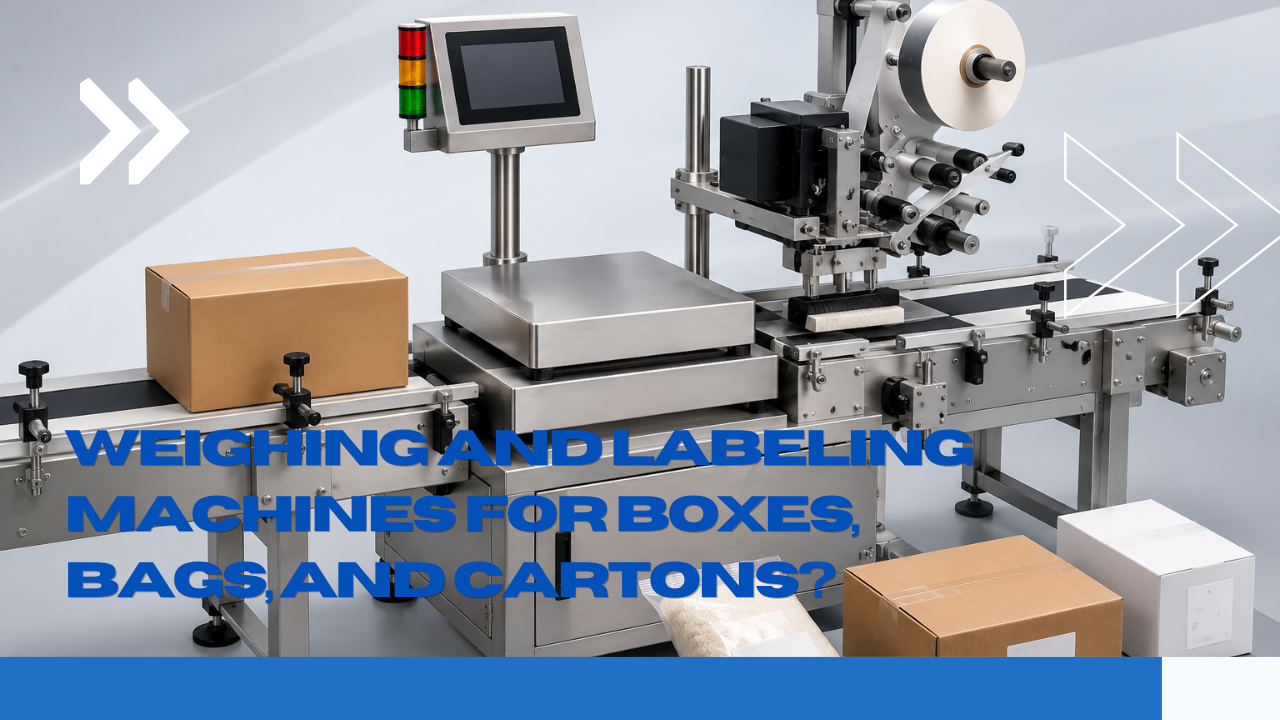 Weighing and Labeling Machines for Boxes, Bags, and Cartons?