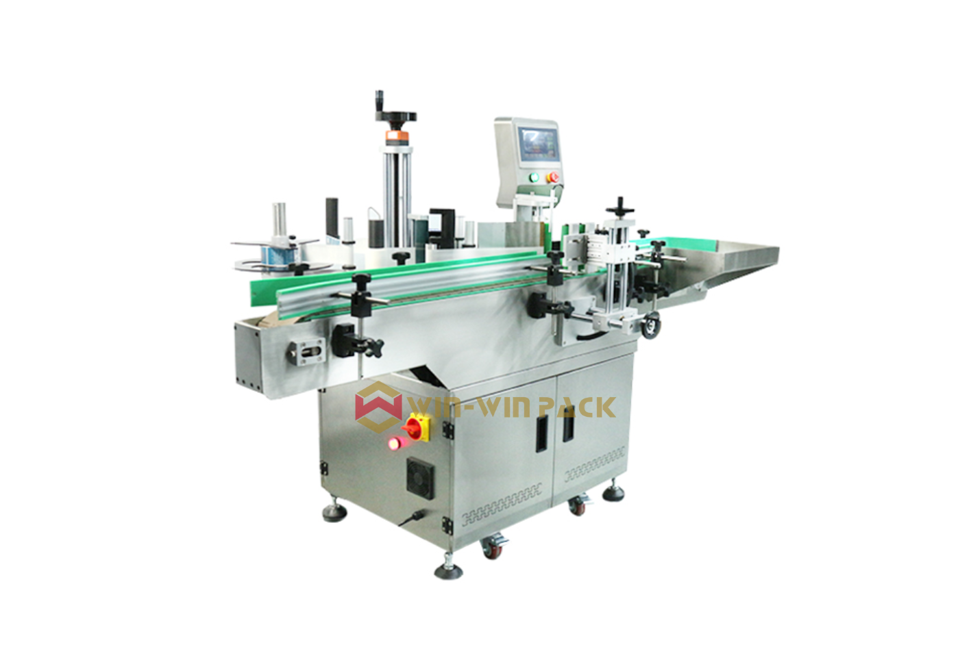 fully automatic vertical positioning round bottle labeling machine 