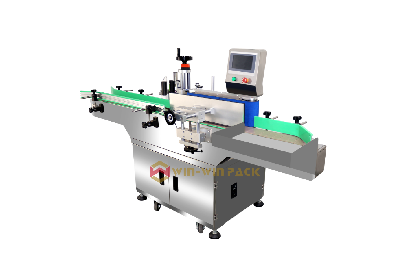 fully automatic vertical round bottle rotary labeling machine 