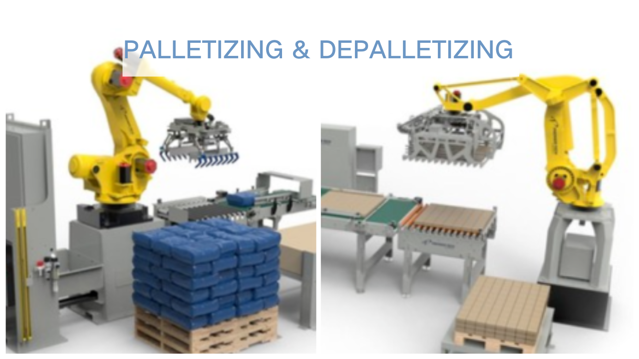 Automated Palletizing and Depalletizing Systems in Manufacturing
