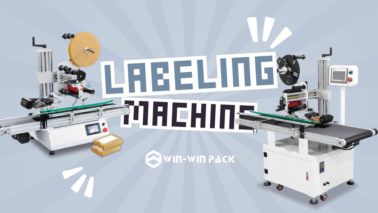 Floor-Type Labeling Machine and Table-Top Labeling Machine
