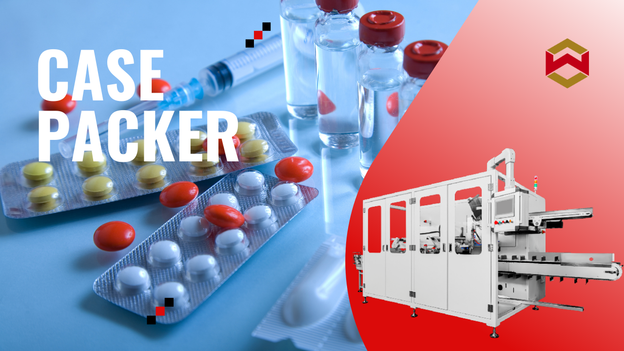 3-in-1 Case Packer for Pharmaceutical Packaging: Enhancing Efficiency and Ensuring Quality