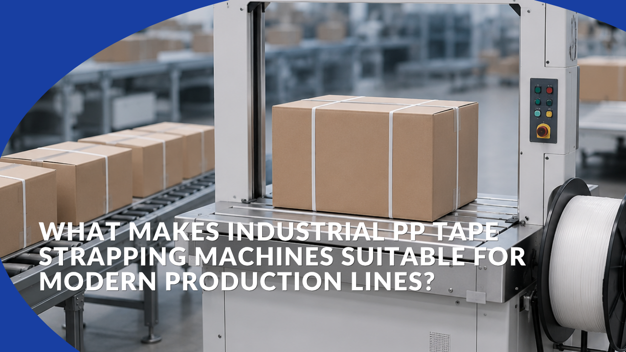 What Makes Industrial PP Tape Strapping Machines Suitable for Modern Production Lines?